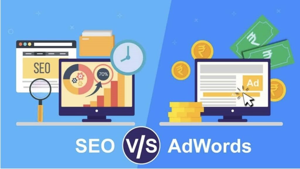 SEO Vs Adwords - Content Strategy Development